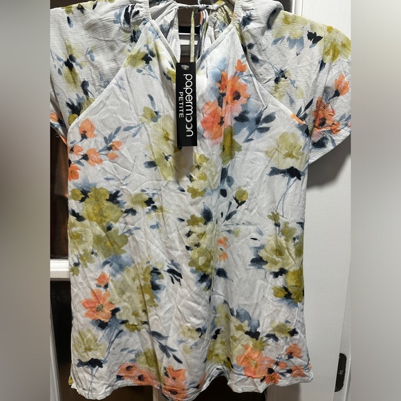 NWT Papermoon Savannah Tie Back Blouse - Picture 5 of 10